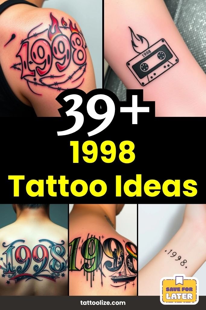 1998 Tattoo Ideas Timeless Designs for Your Body Art
