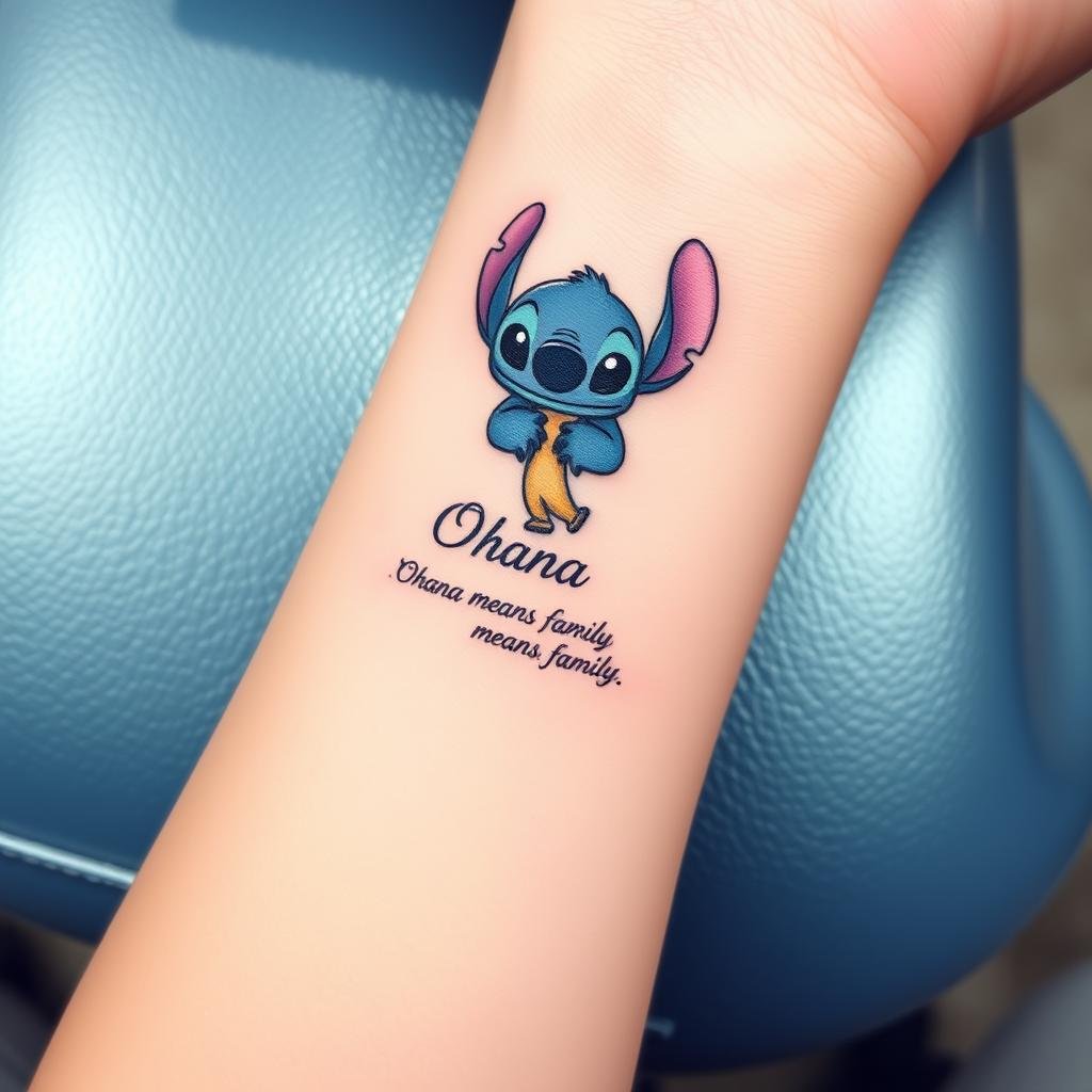 Design a small, personal Disney-themed tattoo Design a small, personal Disney-themed tattoo