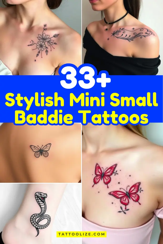 Mini Small Baddie Tattoos