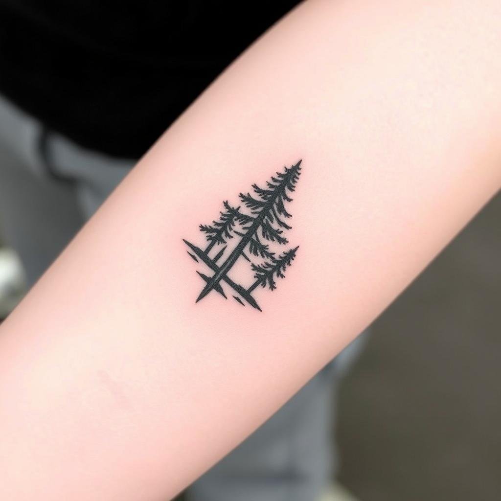 The arm is a favorite spot for woodcut tattoos The arm is a favorite spot for woodcut tattoos