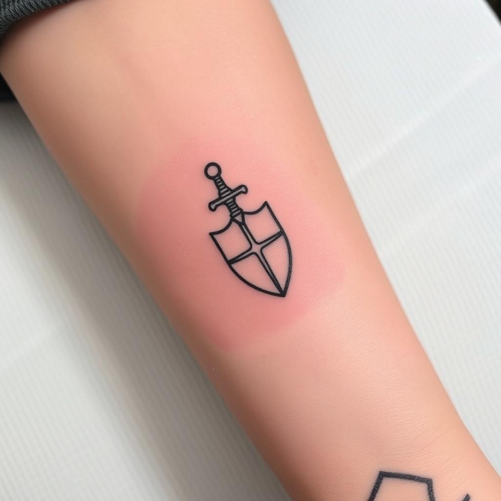 The size of your medieval tattoo 