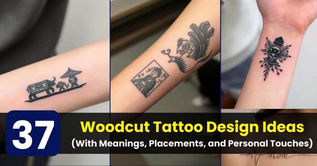 Woodcut Tattoo Design Ideas