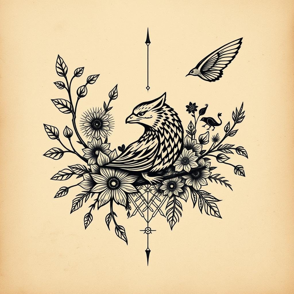 Woodcut Tattoo Ideas Woodcut Tattoo Ideas