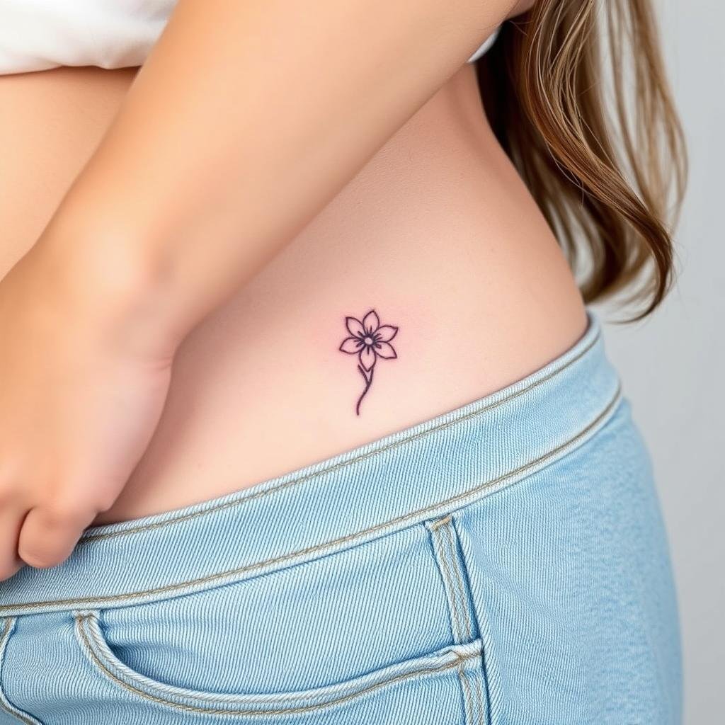 a small, minimalist tattoo a small, minimalist tattoo