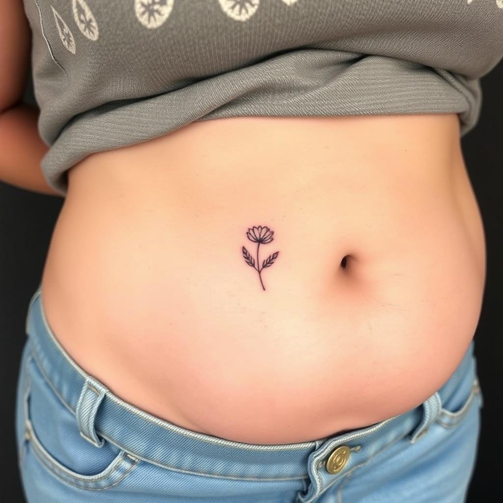 a small-sized tattoo a small-sized tattoo