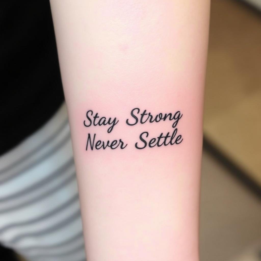 strong phrases make great tattoos strong phrases make great tattoos