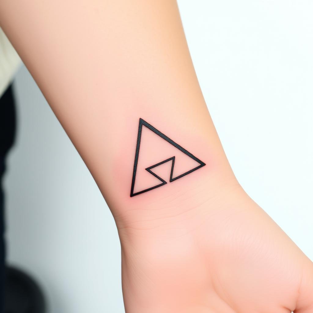 stylish mini baddie tattoo design on wrist stylish mini baddie tattoo design on wrist