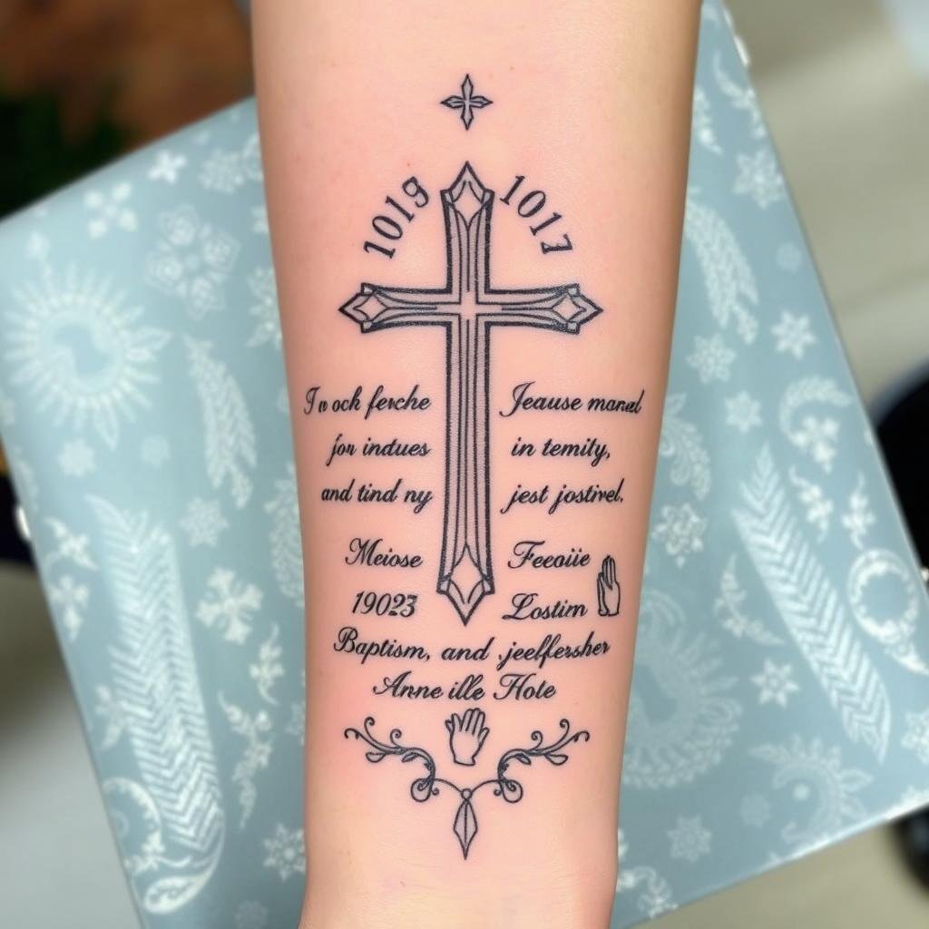Custom Religious Elements tattoo Custom Religious Elements tattoo