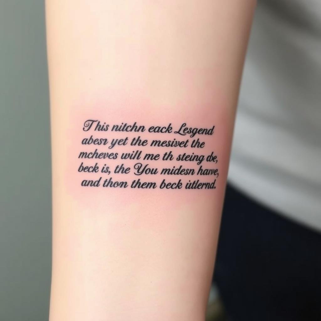 Font Selection for Sacred Text tattoo Font Selection for Sacred Text tattoo