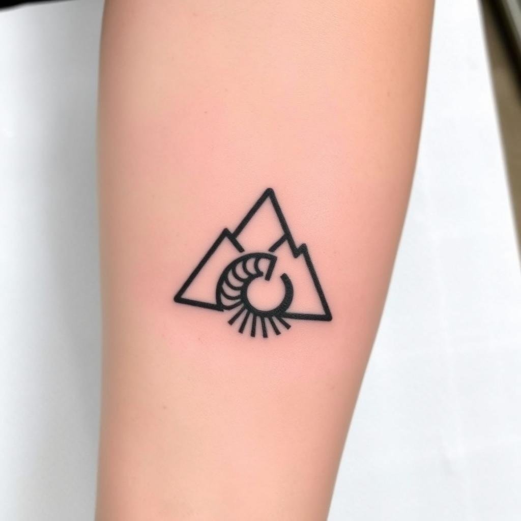 Geometric patterns in Hawaiian tattoos