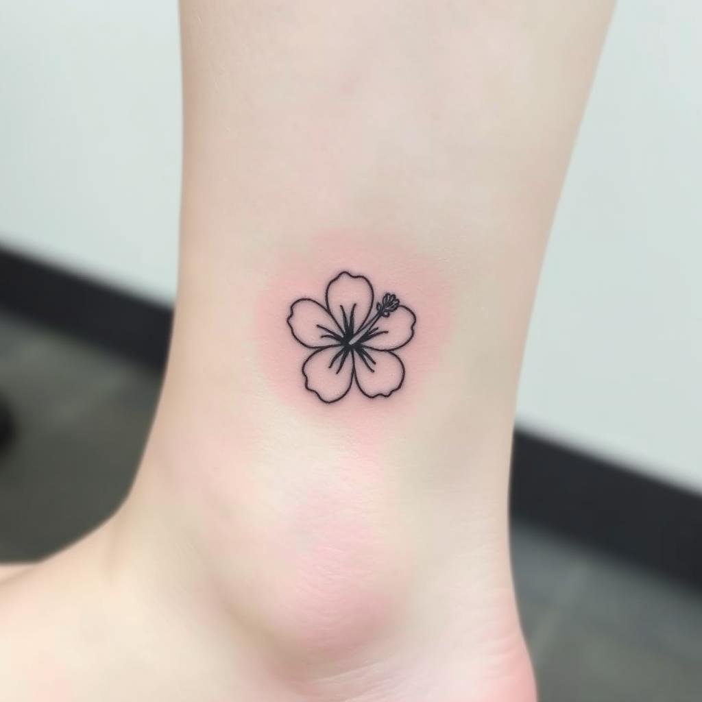 Hibiscus tattoos