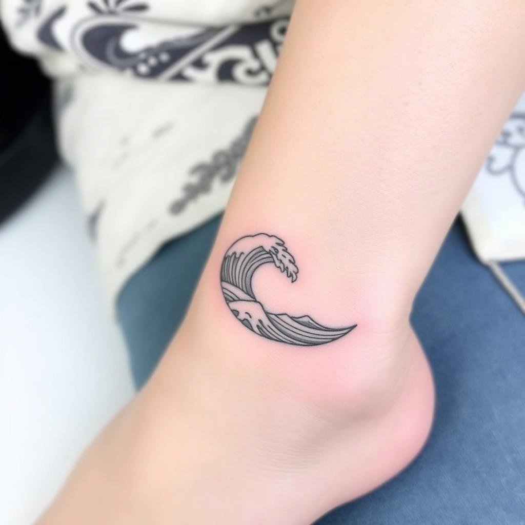 Island-Inspired Small Tattoo