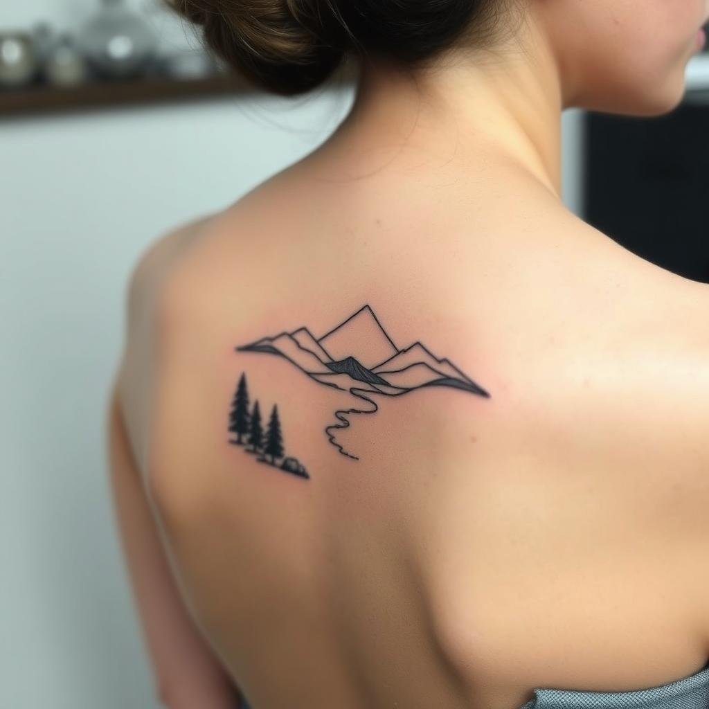 Landscape tattoos