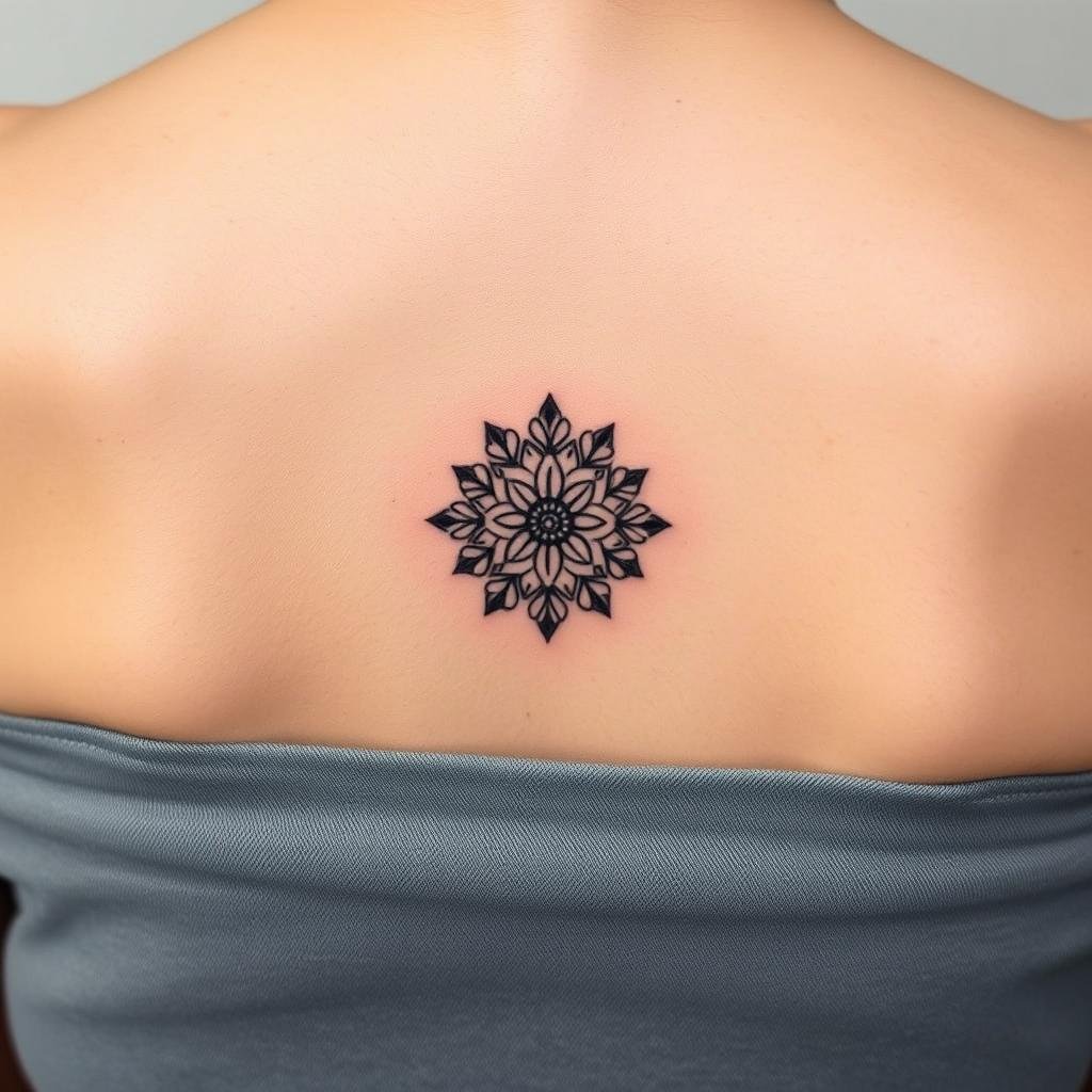 Lower back tattoos