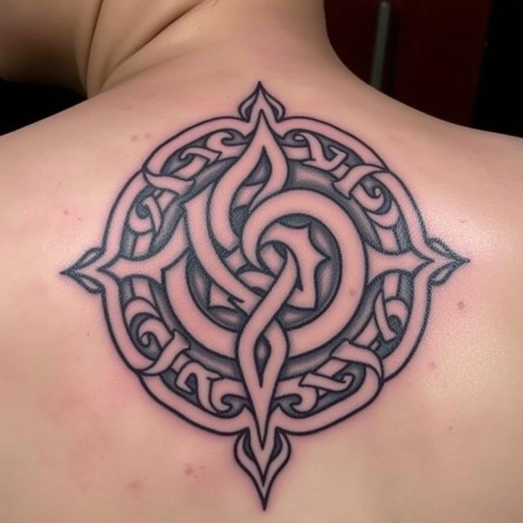 Modern Celtic tattoo Modern Celtic tattoo