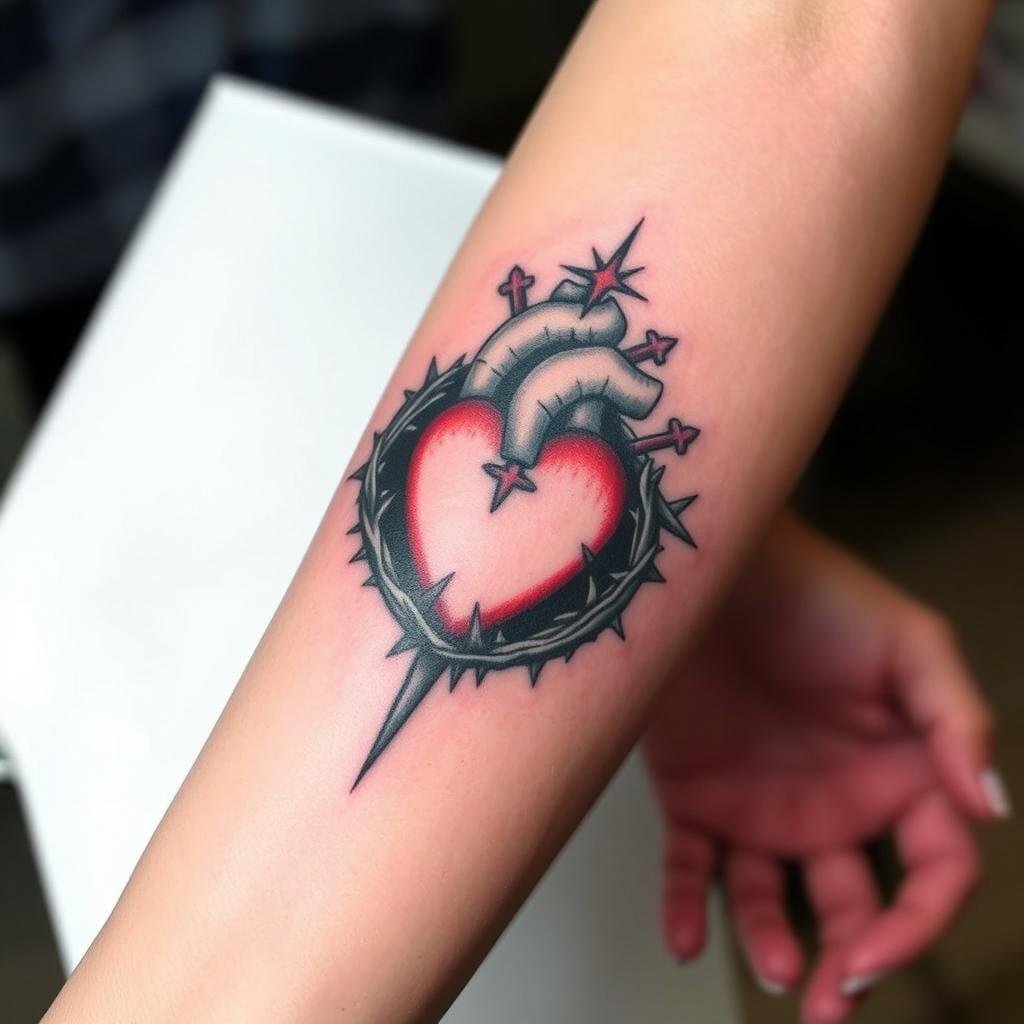 Sacred Heart Tattoo Sacred Heart Tattoo