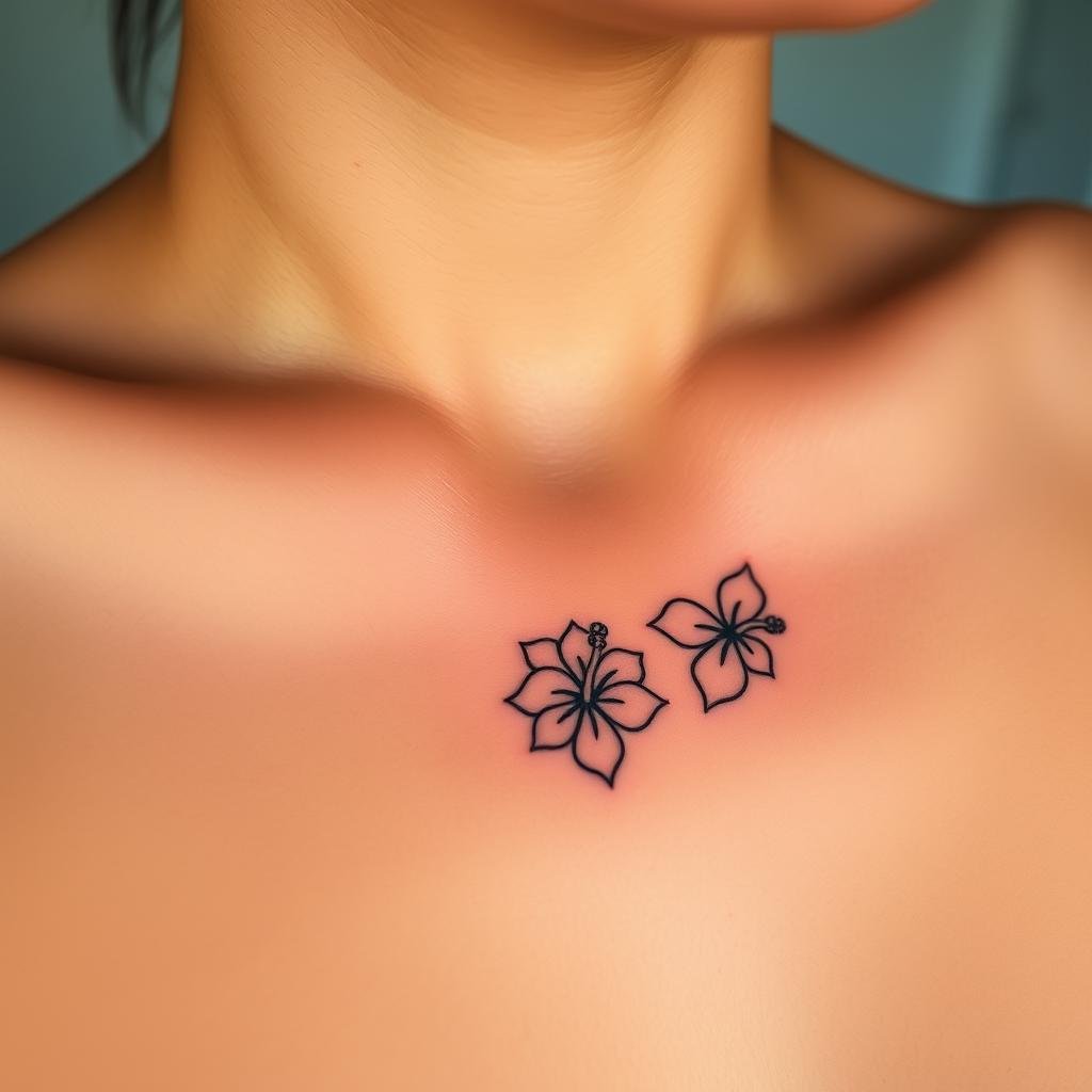 Small Hawaiian Beach Tattoo Designs