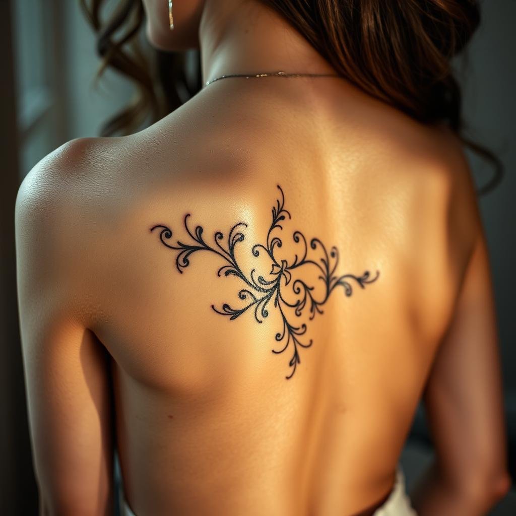 Women's Lower Back Tattoo Inspiration