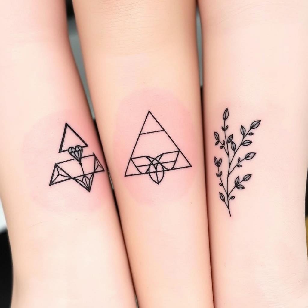 Best Friend Tattoos for 3