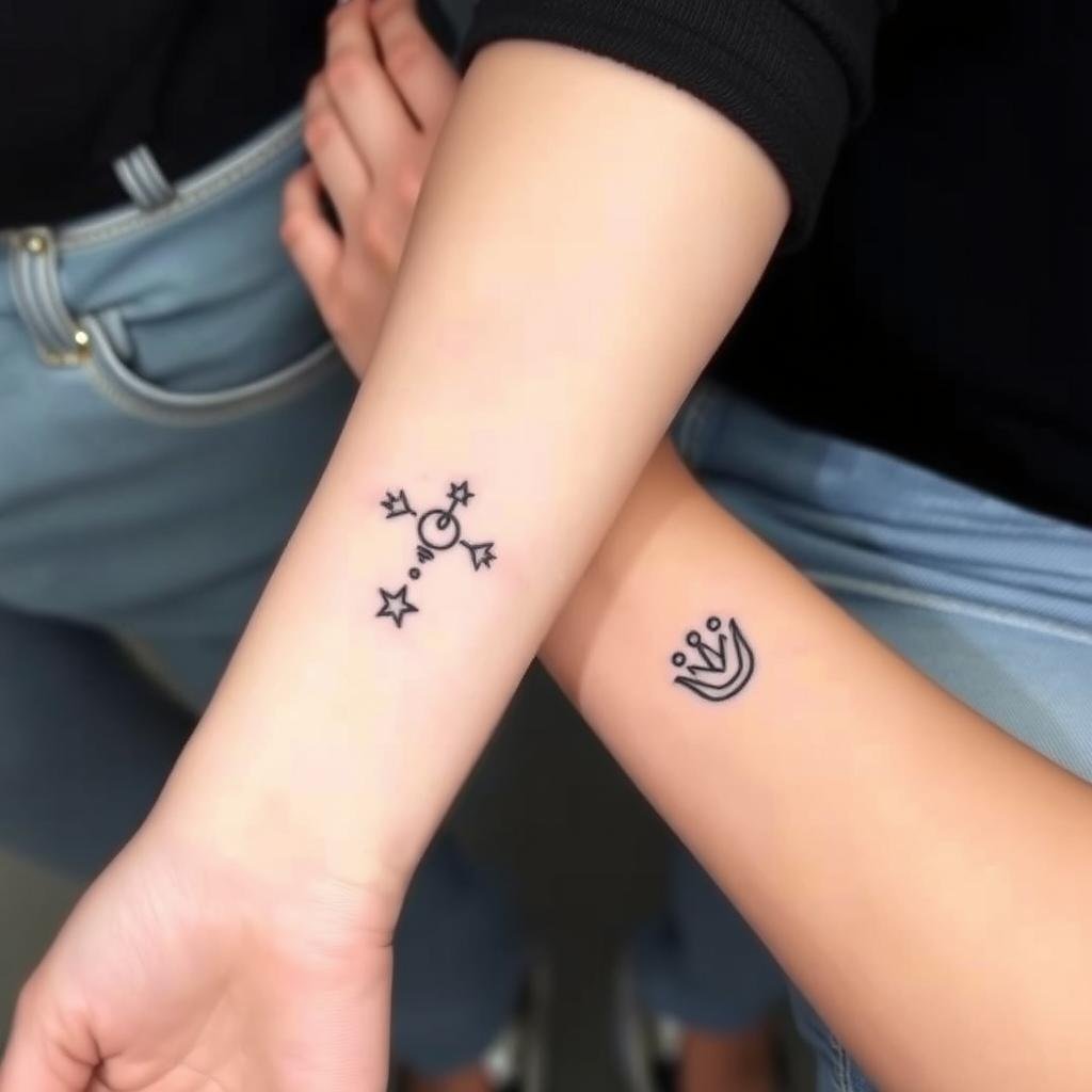Celebrity Influence on Friendship Tattoo
