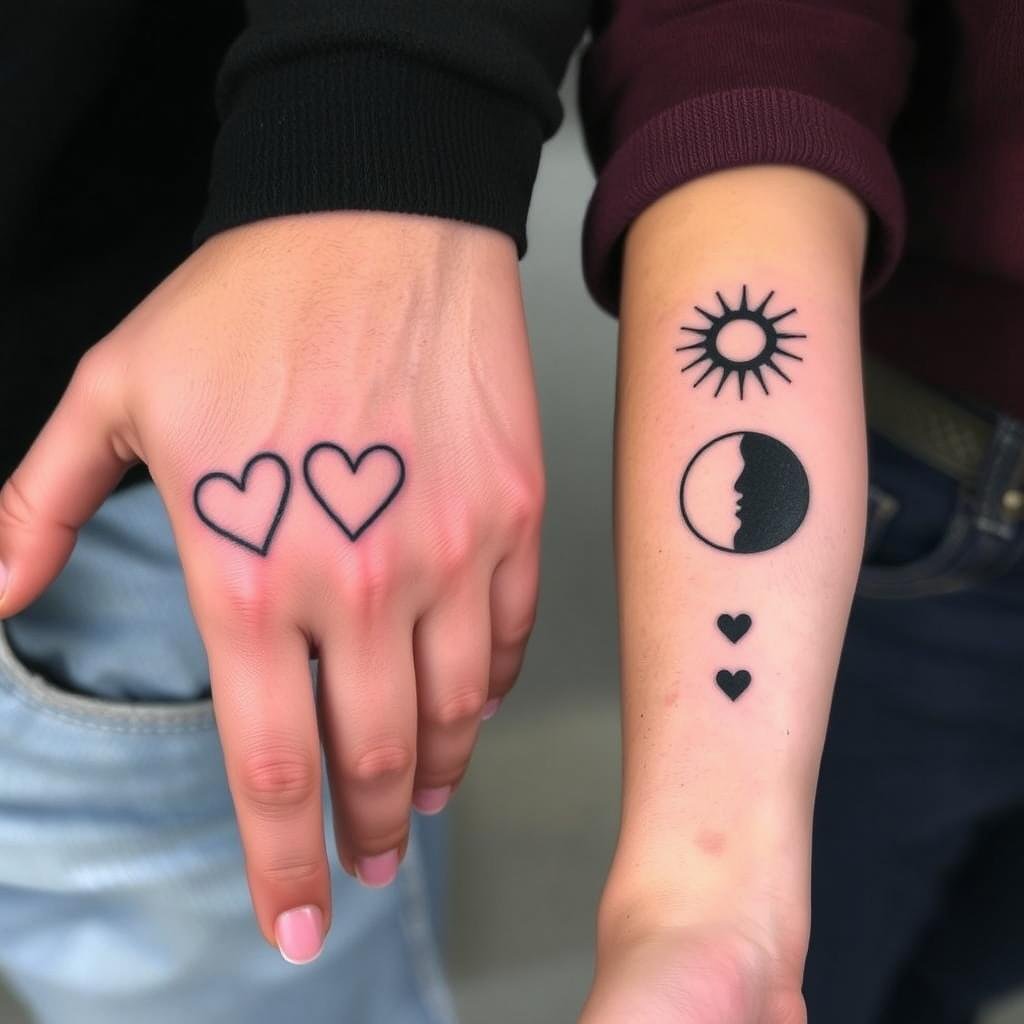 Complementary vs. Matching Tattoo Complementary vs. Matching Tattoo