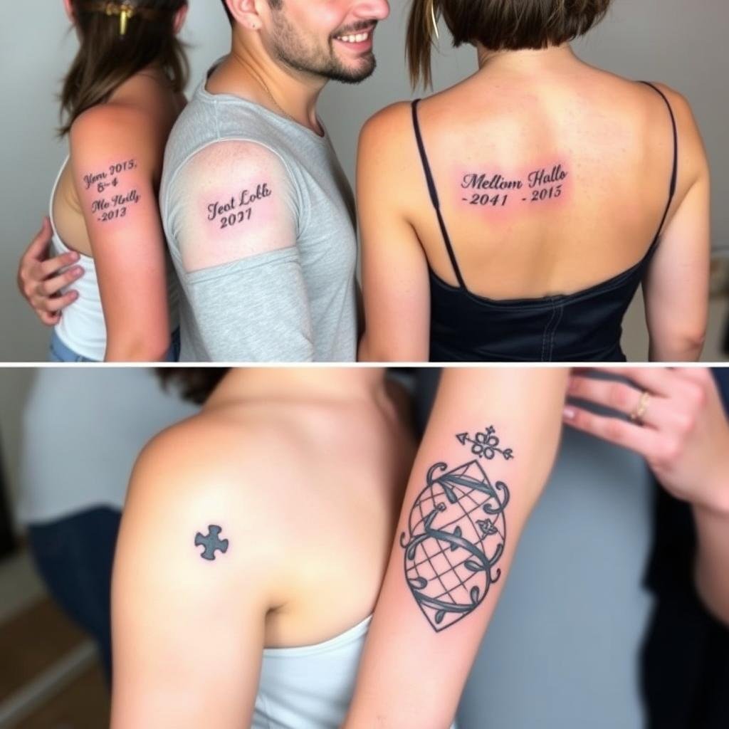 Couple Tattoos Couple Tattoos