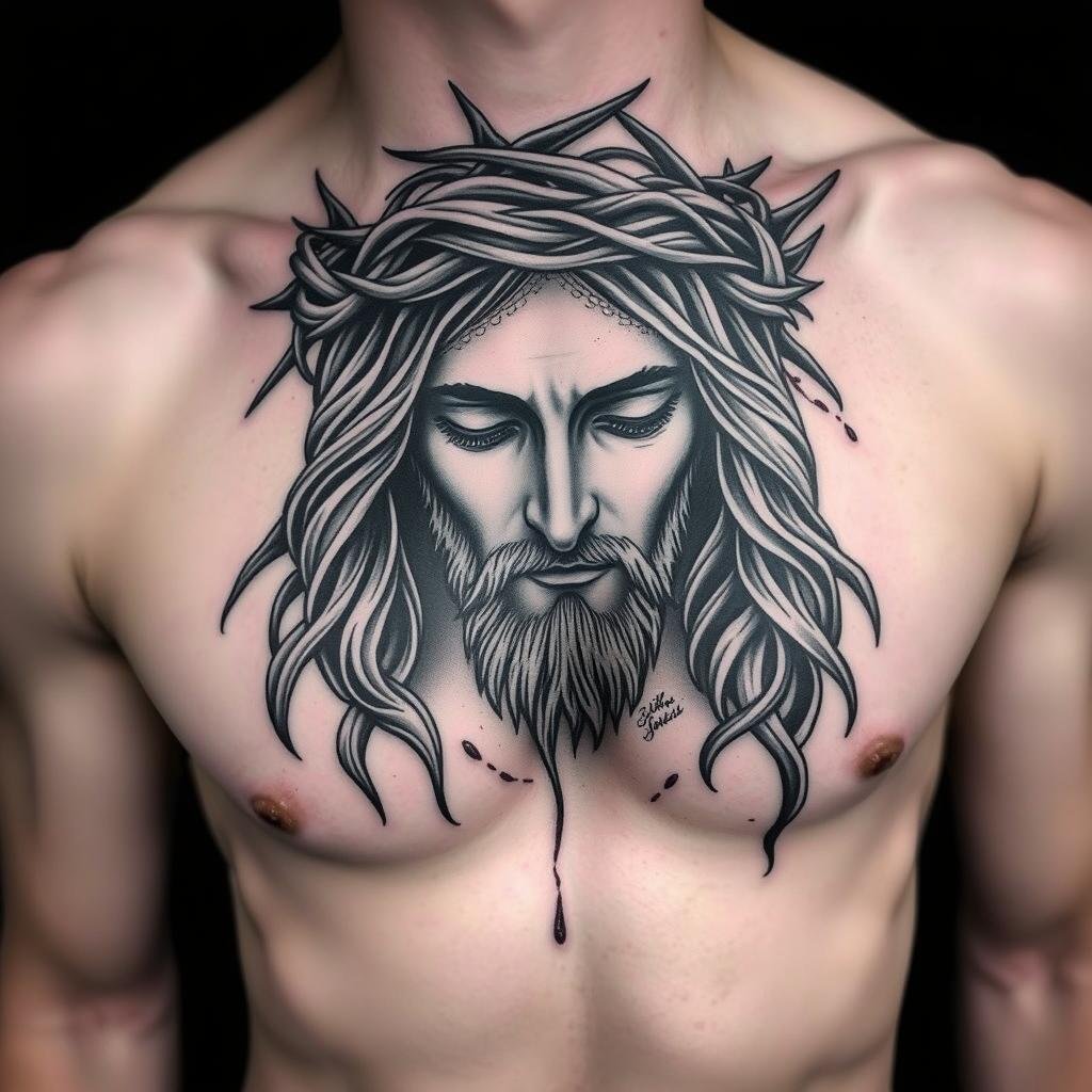 Crown of Thorns Tattoo Placement Options
