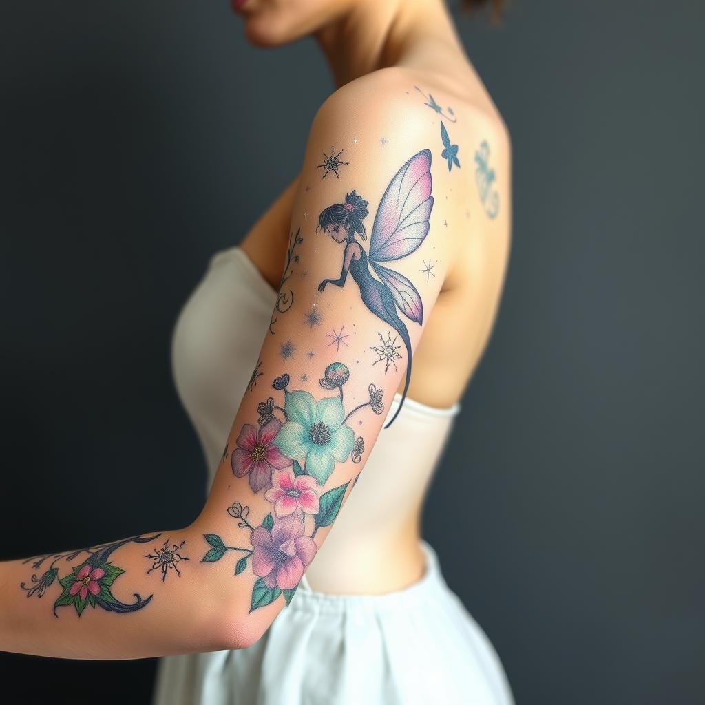 Ethereal Tattoo Color Palette Inspiration