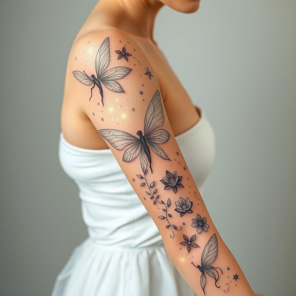 Fairy Wing Tattoo Design