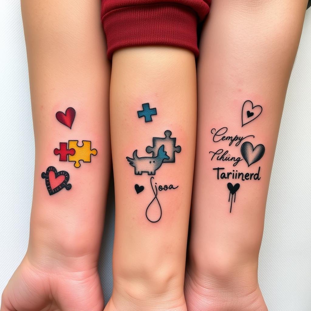 Friendship Tattoo Color Choices