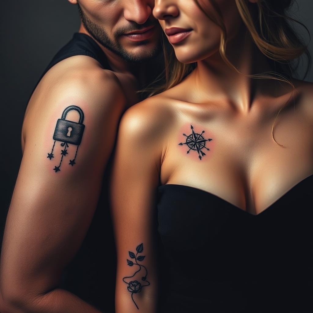 Romantic Love Symbols Tattoos Romantic Love Symbols Tattoos