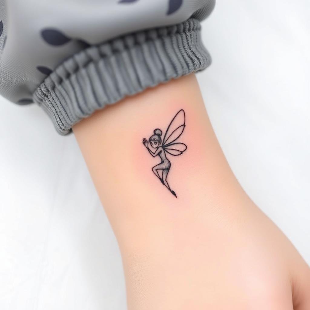 The eyes are key in fairy tattoos