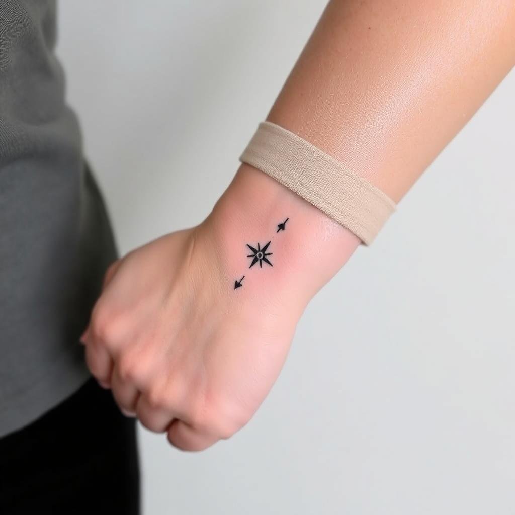 Visual balance is key in arm tattoos.