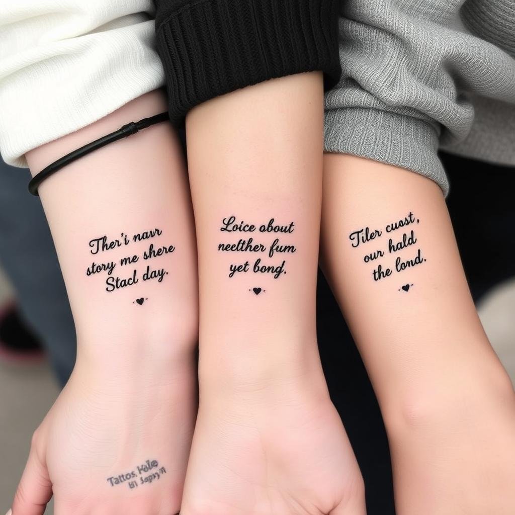 Word Distribution tattoo