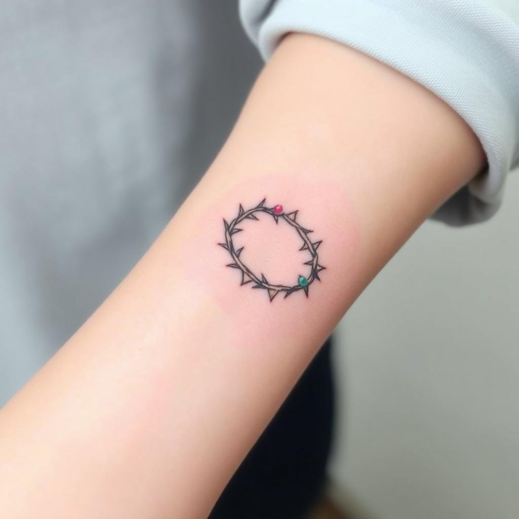  crown of thorns tattoo 