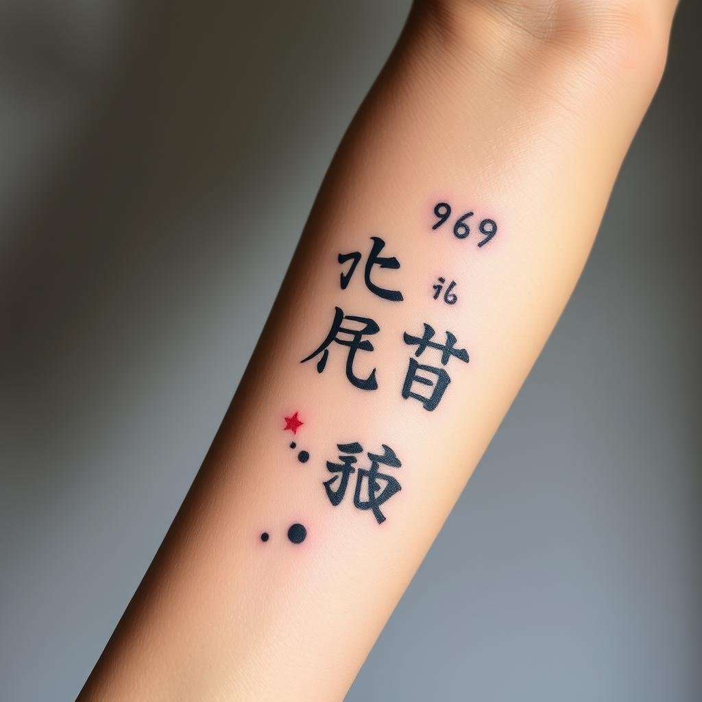 1998 revival tattoos Chinese characters 1998 revival tattoos Chinese characters