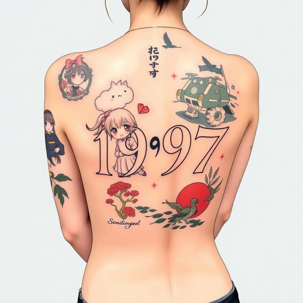90s Anime Tattoo Inspiration