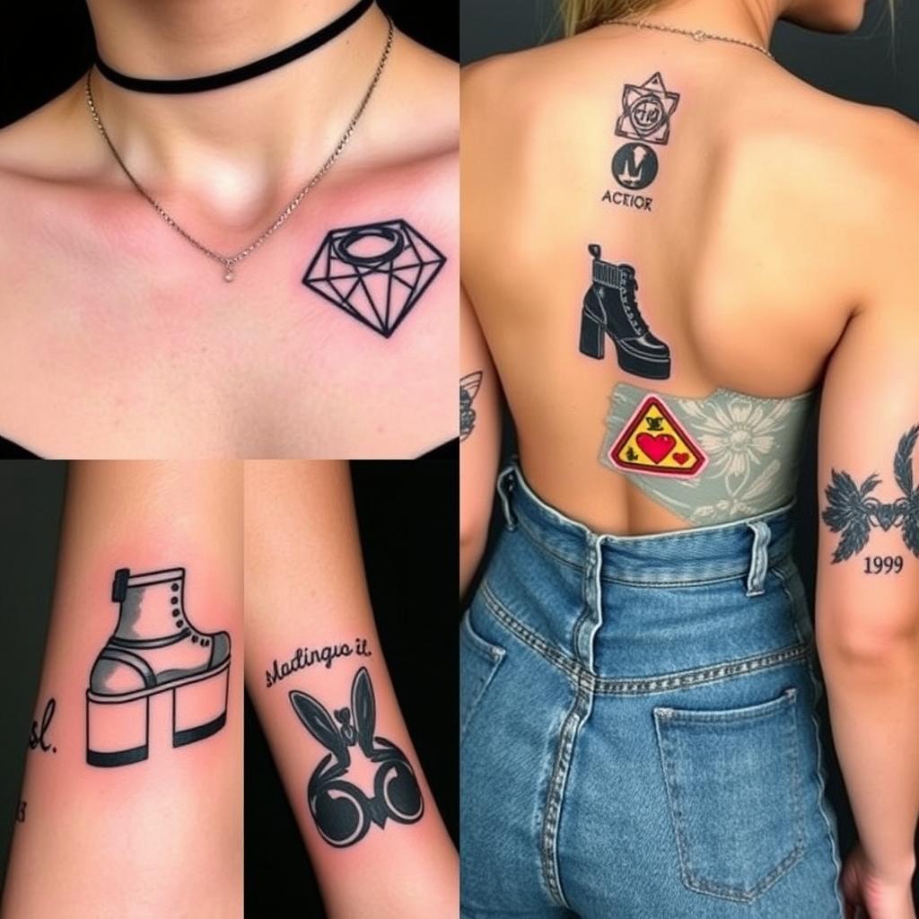 90s Fashion Tattoo Inspiration