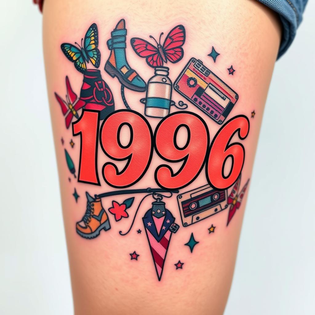 90s fashion tattoos inspiration