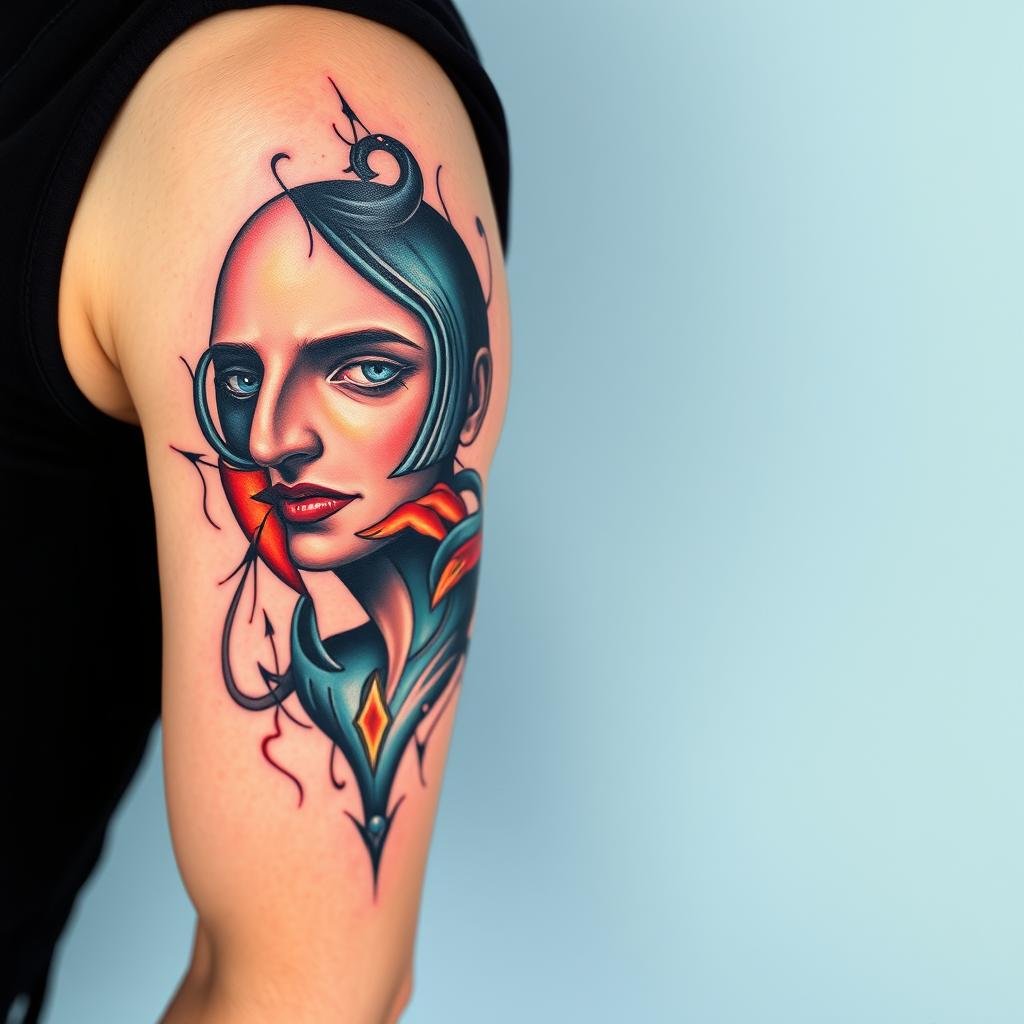 Album Art-Inspired tattoo