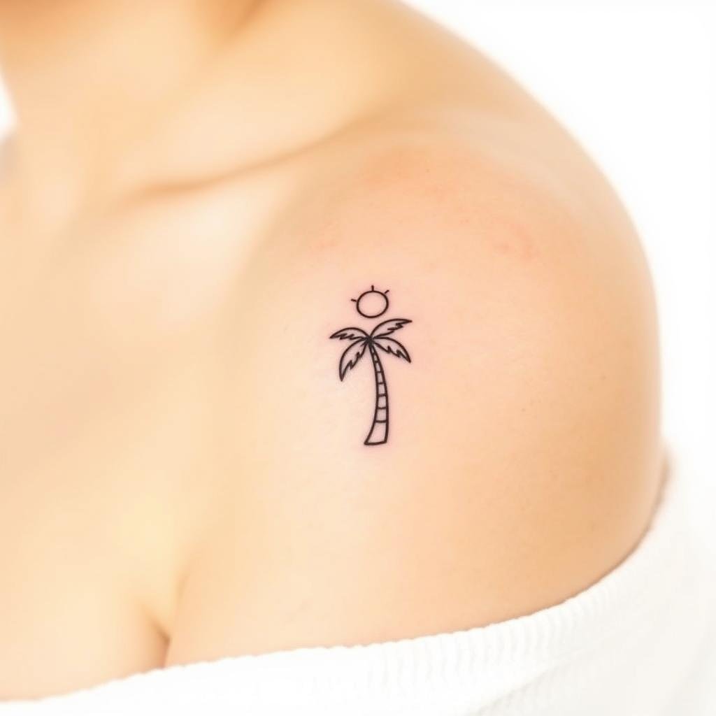 Beach-Inspired Tattoo Designs for Sun Safety Beach-Inspired Tattoo Designs for Sun Safety