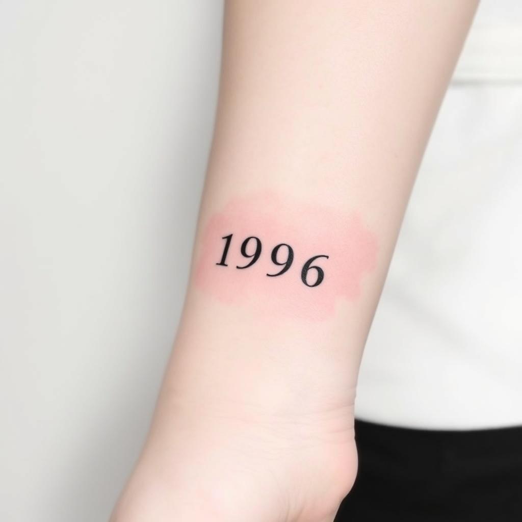 Birth Year Tattoo