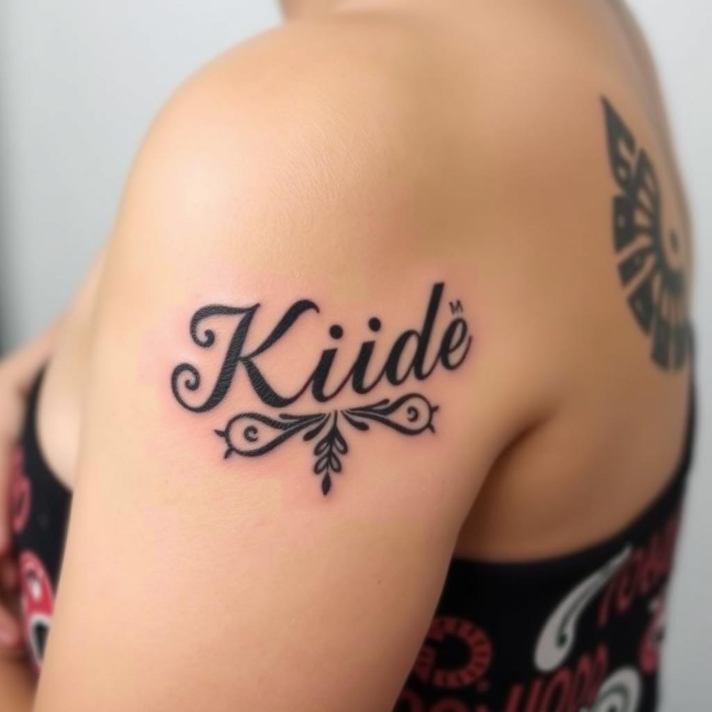 Cultural Name Tattoo Designs