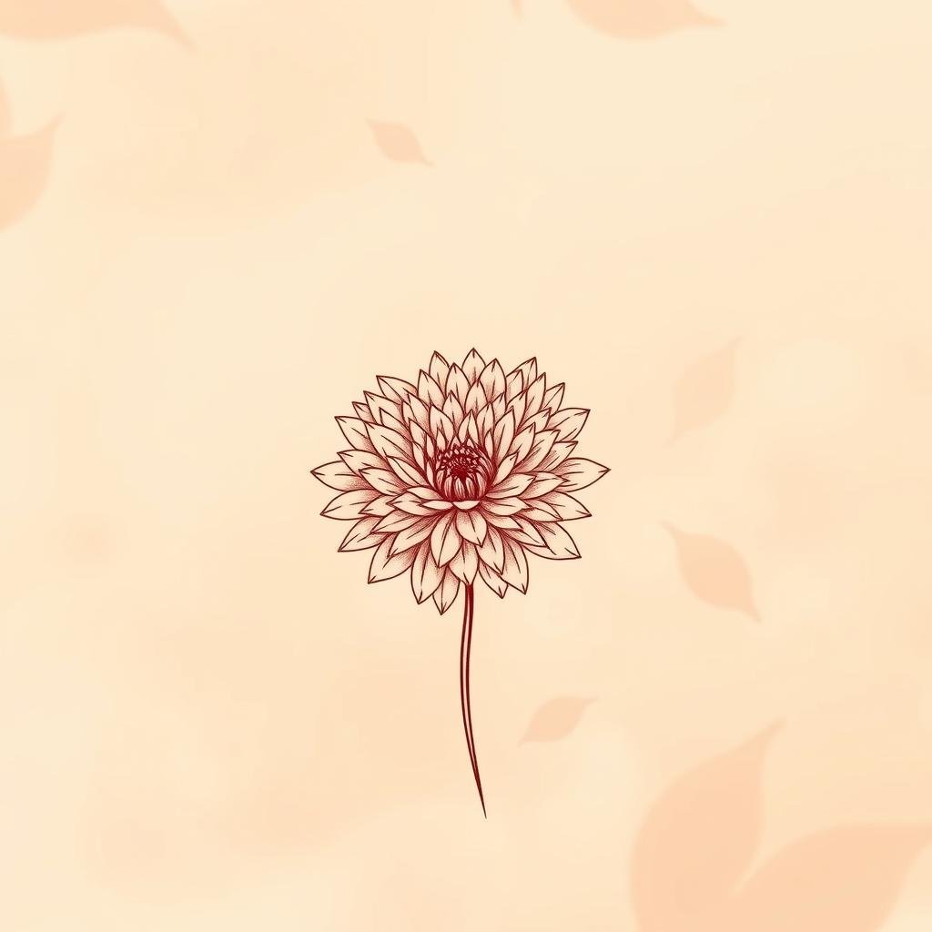 Elegant November Birth Flower Tattoo Designs Elegant November Birth Flower Tattoo Designs