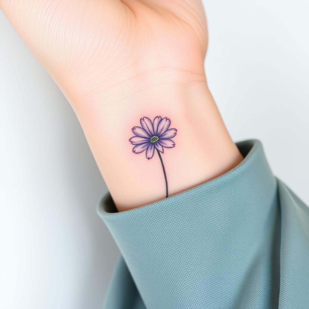 Elegant September Birth Flower Tattoos for Women Elegant September Birth Flower Tattoos for Women