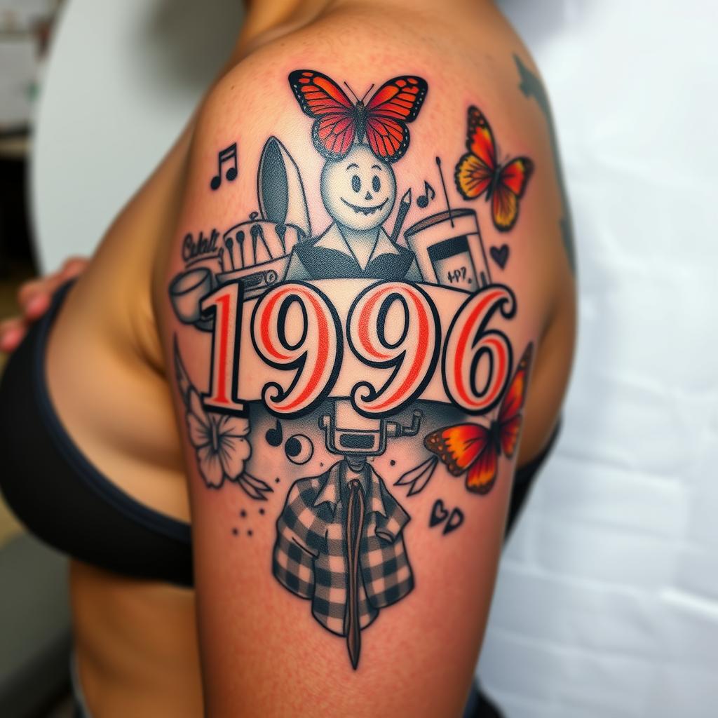 Fashion and Pop Culture References tattoo 1996