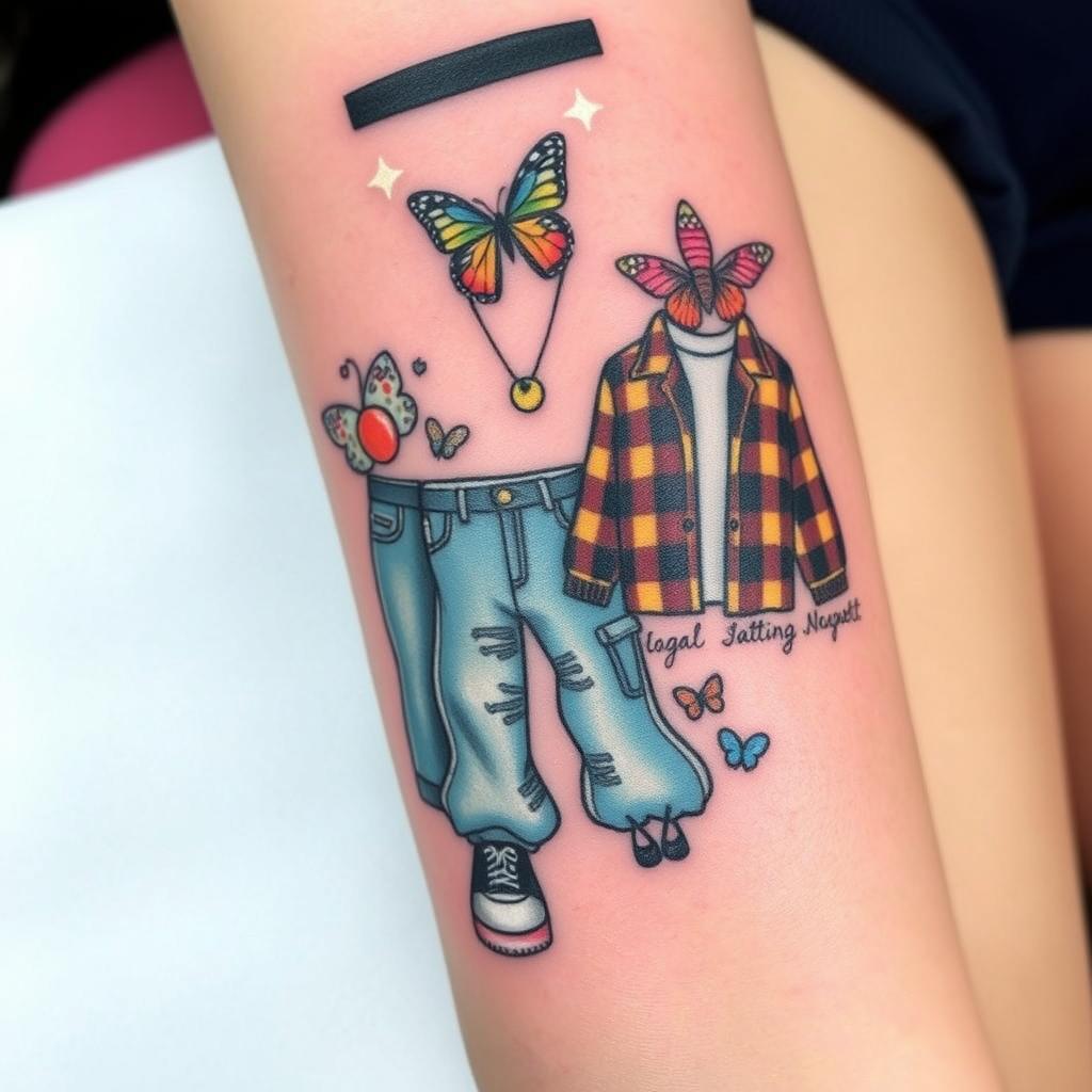 Fashion tattoo