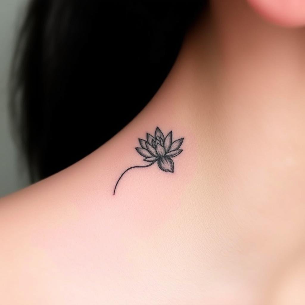 Floating Lily Pad July Tattoo