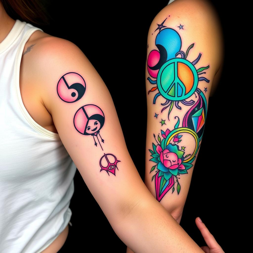 Late 90s Tattoo Color Styles