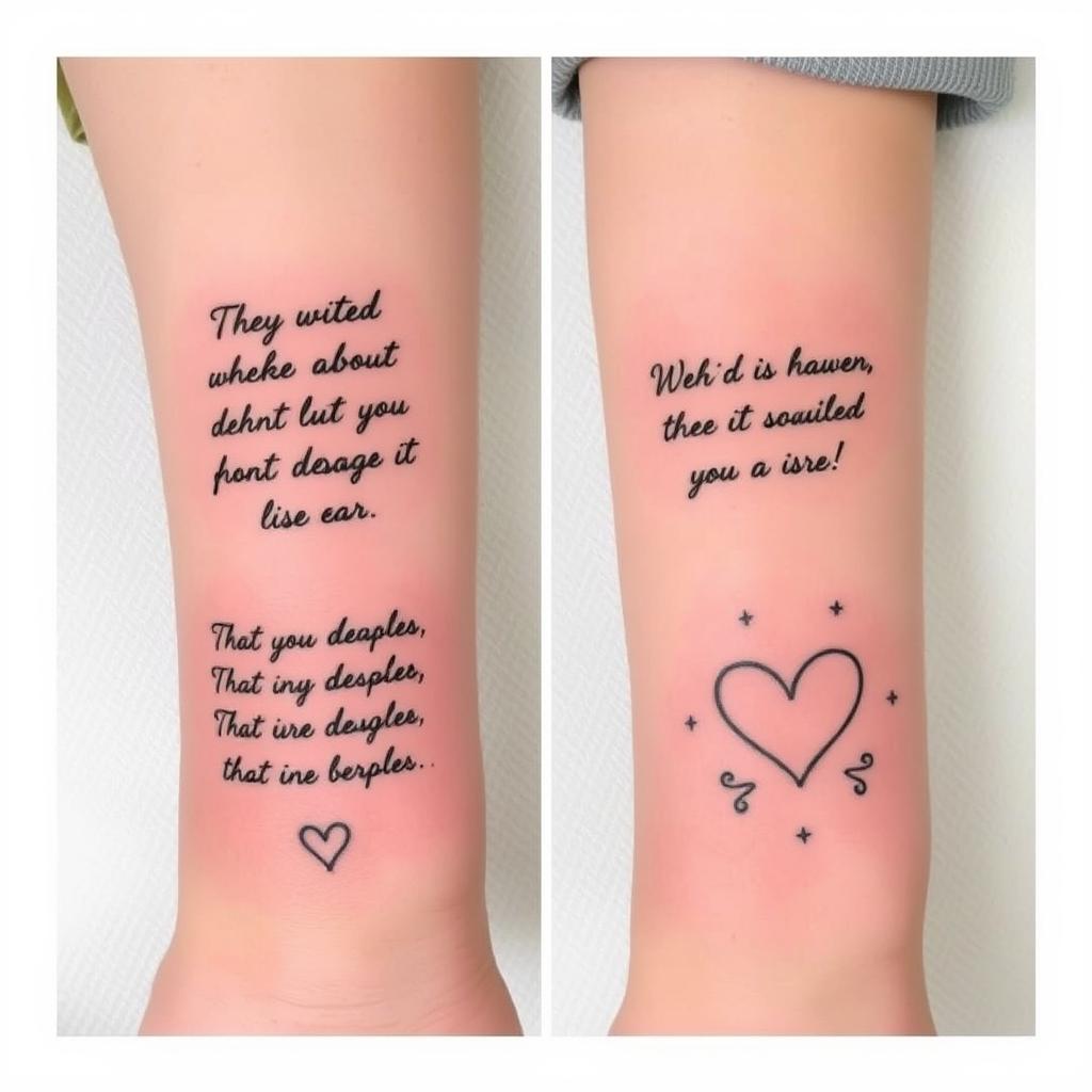 Matching Sister-Style Tattoo Ideas Matching Sister-Style Tattoo Ideas